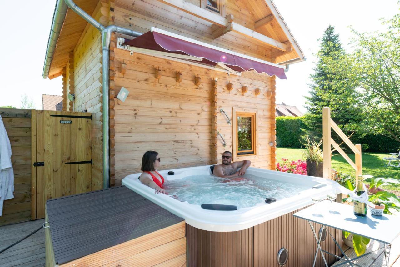 Chalet & Spa Sur La Cote Fleurie Auberville Kültér fotó