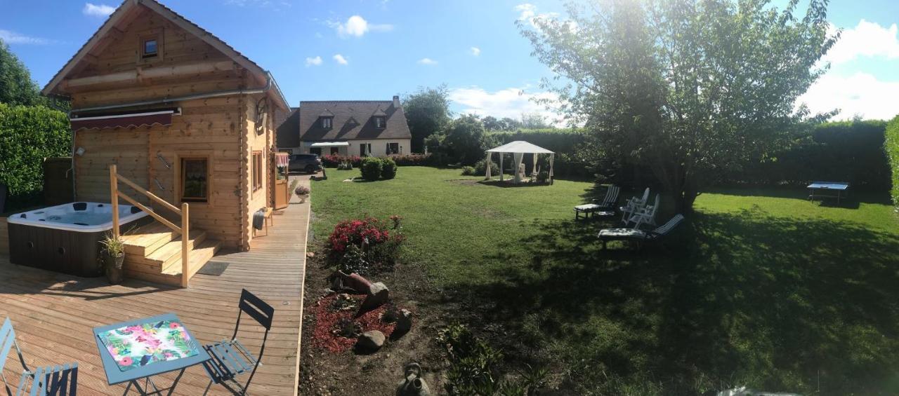 Chalet & Spa Sur La Cote Fleurie Auberville Kültér fotó